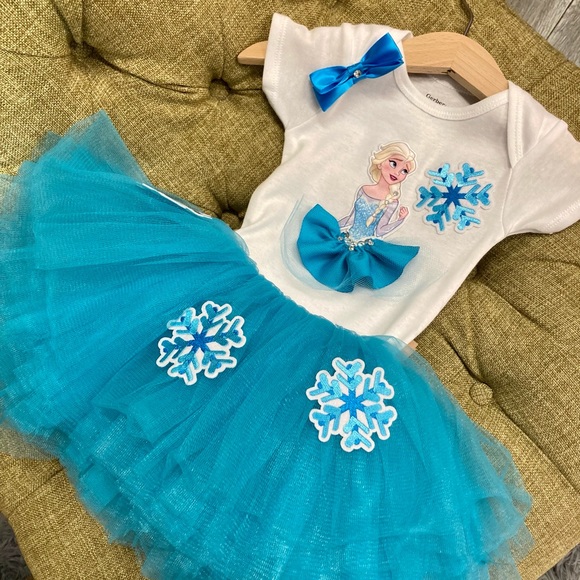 Frozen Baby Tutu Set - Picture 7 of 8